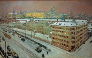 Moszkva éjjel, 1939.