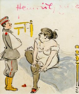Sebesült katona és prosti alkotó: Heinrich Zille