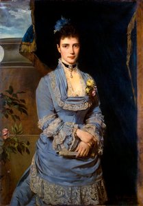 Mária Fjodorovna nagyhercegnő, Dagmar dán hercegnő portréja, 1847-1928, 1874.