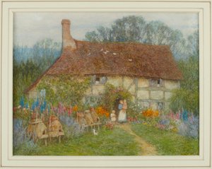 Egy Surrey-ház, 1880 alkotó: Helen Allingham