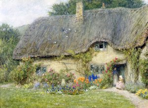 Wroughtonban, Wiltshire-ben (akvarell papíron)