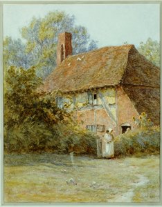 Westerham közelében, Kent államban, 1900 alkotó: Helen Allingham