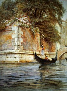 Velence (akvarell papíron) alkotó: Helen Allingham