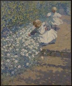 Virágszedés, 1912 körül alkotó: Helen Galloway McNicholl