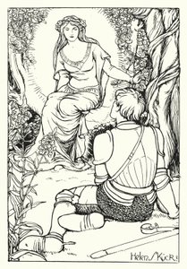 The Vision of the Knight Magnificent (engraving)