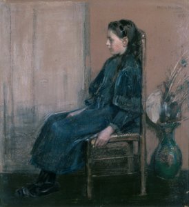 A művész lányának portréja, Lillian alkotó: Helen Walton