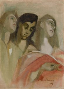 „Angyali töredék”, El Greco nyomán alkotó: Helene Schjerfbeck