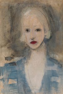 Szőke nő alkotó: Helene Schjerfbeck