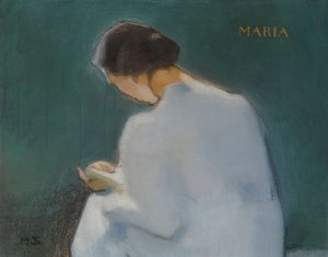 Mária alkotó: Helene Schjerfbeck