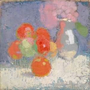 Piros almák alkotó: Helene Schjerfbeck