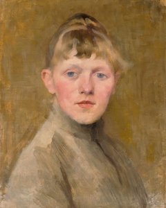 Önarckép alkotó: Helene Schjerfbeck