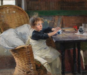 A lábadozó alkotó: Helene Schjerfbeck