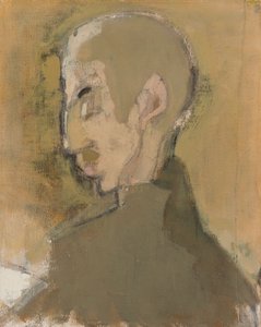A háziúr II (Egy férfi portréja) alkotó: Helene Schjerfbeck