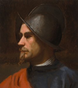 Sisakos harcos alkotó: Helene Schjerfbeck