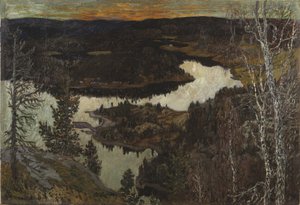 Autumn, Nordingra (Olaj, papír, vászon, masonitra szerelve)
