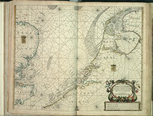 Texelről a Hoofdenre történő átkelés alkotó: Hendrick Doncker