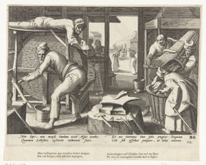 Nyelvélező alkotó: Hendrick Goltzius (attributed to workshop of)