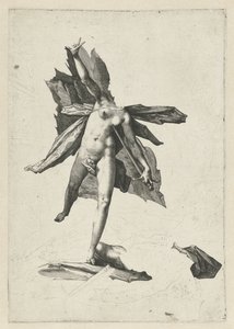 Pyramus és Thisbe alkotó: Hendrick Goltzius (workshop of)