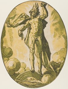 Aether, hatodik lemez a Demogorgontól és az istenségektől alkotó: Hendrick Goltzius
