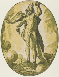 Aether, hatodik lemez a Demogorgontól és az istenségektől alkotó: Hendrick Goltzius