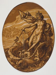 Amphitrité alkotó: Hendrick Goltzius