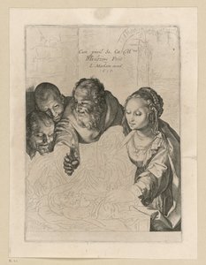 A pásztorok imádása, 5. állapot alkotó: Hendrick Goltzius