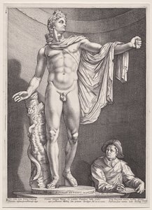 Belvederei Apollón alkotó: Hendrick Goltzius
