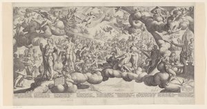Ámor és Psyche esküvője alkotó: Hendrick Goltzius