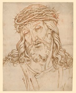 A Fájdalmak Férfiának mellképe, balra hajtott fejjel alkotó: Hendrick Goltzius