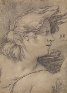 Egy angyal mellszobra alkotó: Hendrick Goltzius