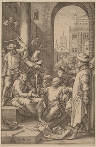 Töviskoronás Krisztus alkotó: Hendrick Goltzius