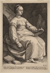 Kleió alkotó: Hendrick Goltzius
