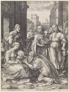 A három király alkotó: Hendrick Goltzius
