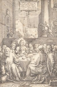 Az utolsó vacsora alkotó: Hendrick Goltzius
