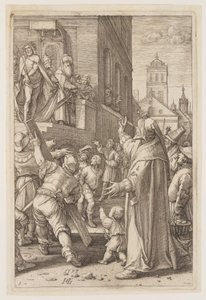 Ecce Homo, a Passióból alkotó: Hendrick Goltzius