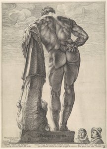 Farnese Herkules alkotó: Hendrick Goltzius