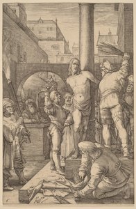 Krisztus megostorozása alkotó: Hendrick Goltzius