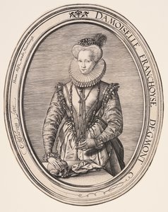 Françoise van Egmond alkotó: Hendrick Goltzius