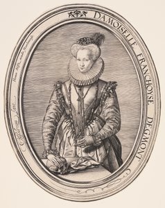 Françoise van Egmond alkotó: Hendrick Goltzius