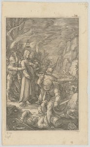 Krisztus elfogatása, „A passió” sorozat 3. lapja alkotó: Hendrick Goltzius