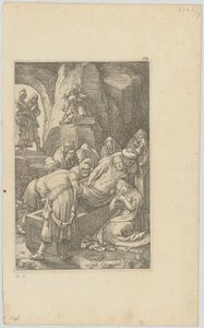 Síre tétel, „A passió” sorozat 11. lapja alkotó: Hendrick Goltzius