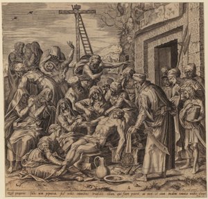 Szent Jeromos alkotó: Hendrick Goltzius