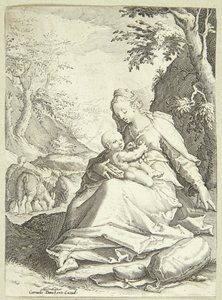 A többi az egyiptomi járaton alkotó: Hendrick Goltzius