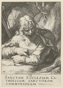Ifjabb Jakab, a „Krisztus, a tizenkét apostol és Pál” sorozat 10. lapja alkotó: Hendrick Goltzius