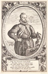 Johan van Duvenvoorde alkotó: Hendrick Goltzius