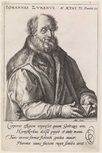 Johannes Zurenus (1517–1591) alkotó: Hendrick Goltzius