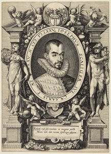 Josephus Justus Scaliger alkotó: Hendrick Goltzius