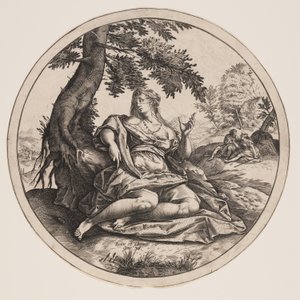 Júda és Thámár alkotó: Hendrick Goltzius