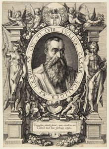 Julius Caesar Scaliger alkotó: Hendrick Goltzius
