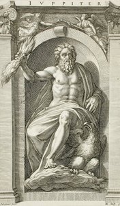 Jupiter alkotó: Hendrick Goltzius